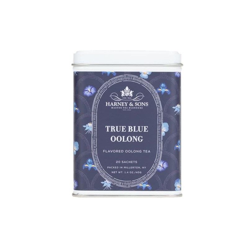 Harney & Sons True Blue Oolong, Tin of 20 sachets