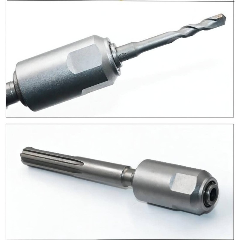 SDS Max to SDS Plus Adapter, 40 Chrome Steel Hammer
