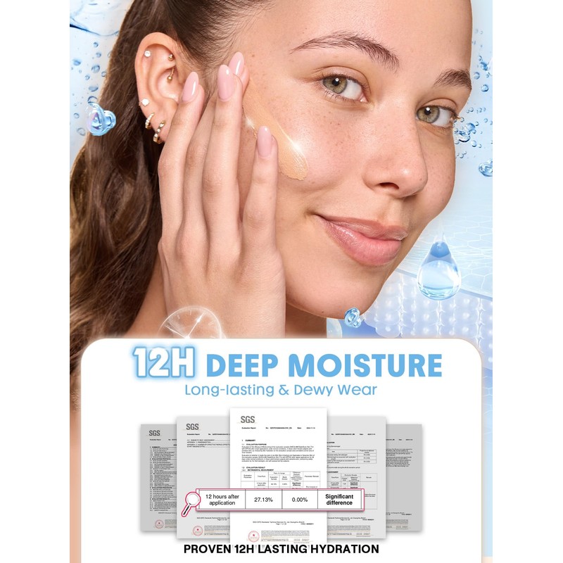 SHEGLAM Dew & Done Skin Tint with SPF20 Light-medium Coverage