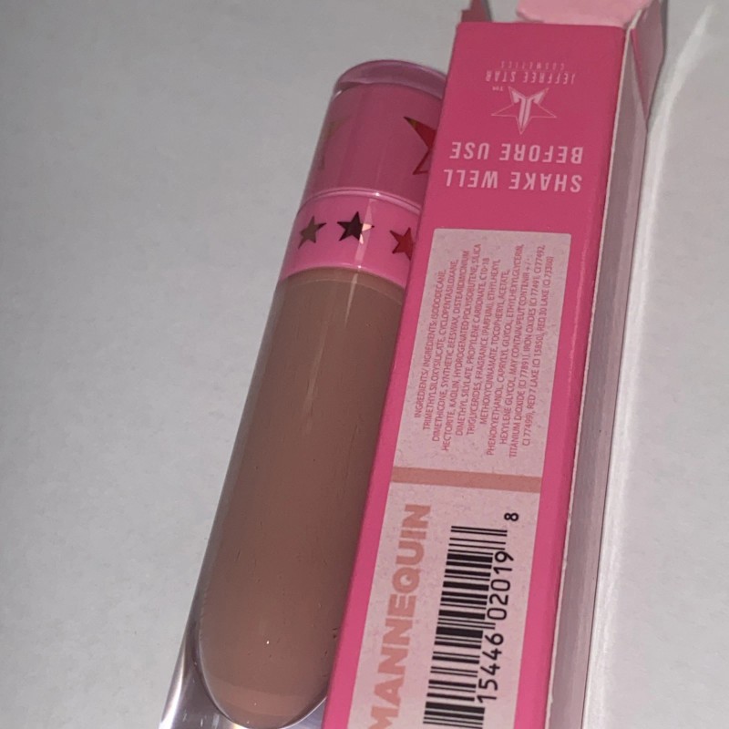 Jeffree Star Velour Eye Lip Liquid Lipstick Mannequin nude makeup