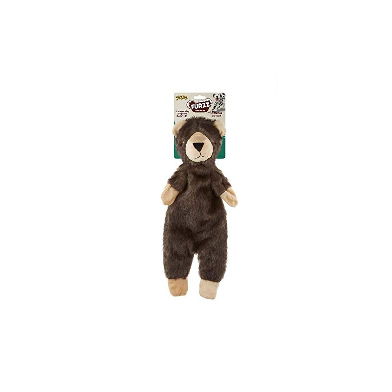 Pet Love Pet Love Furzz Plush Dog Toy with Squeaker