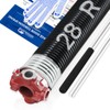 YoToolGDS Right Hand Wind（Red Cone）2" Garage Door Torsion Spring with
