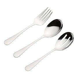 Viners Select 3 Piece 18/0 Silver Stainless Steel Serving Utensils Gift Box