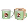 Trötsch Unser Sandmännchen Emailletasse Pittiplatsch: Kaffeetasse Teetasse Geschenkidee Geschenk Tasse