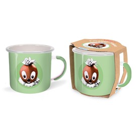 Trötsch Unser Sandmännchen Emailletasse Pittiplatsch: Kaffeetasse Teetasse Geschenkidee Geschenk Tasse Emaillebecher
