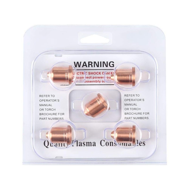 Boquilla de corte de plasma, 5 piezas Puntas de boquilla