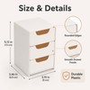 Mini 3-Drawer Desk Organizer for Small Items – Compact Storage