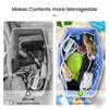 TROYSINC Clear Beach Bag Organizer Accessories Compatible with Bogg Bag