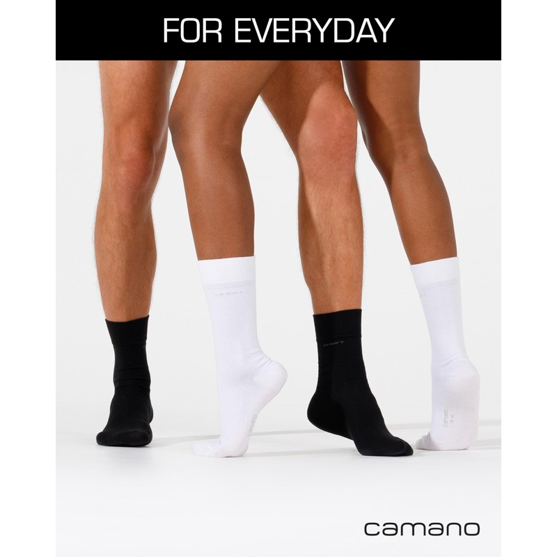 Camano Men's 3642000 Socks, Beige (Sand Melange 8300), 43-46 (Pack