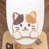 Oka Fundit, Animal, Decorative Mascot (Lid Cover), Beige (Cat) (Cute
