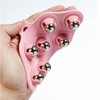 Rotating magnet acupressure ball glove self-massage Acupressure glove 2ea