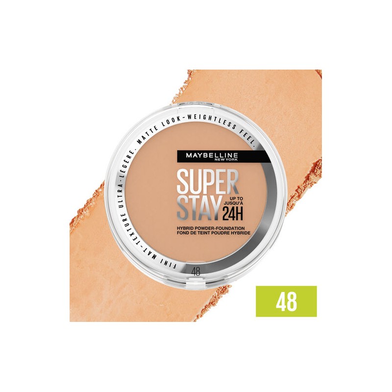 Maybelline Superstay 24H Hybrid Powder Foundation 48 Sun Beige