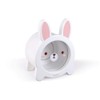 Janod - Wooden Bunny Money Box for Children - Transparent