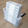 KADAX Storage Box, Storage Bin with Wheels, Plastic Containers with