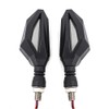 evomosa Universal 10mm Motorcycle 12 LED Turn Signal Lights Blinker