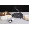 ALPHA LIVING Tortilla Press – 10 Inch Cast Iron Quesadilla
