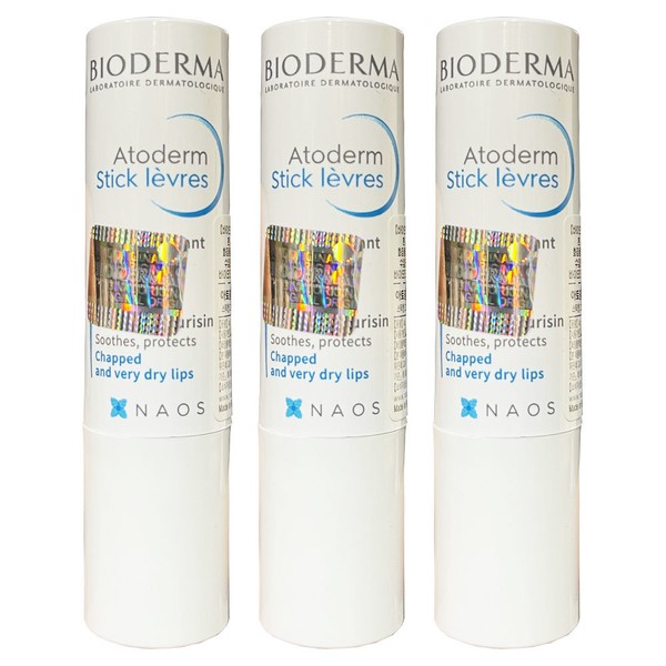 [On Sale] Bioderma Atoderm Lipstick 4g 1+1+1 (3 pieces)/Levre Lip