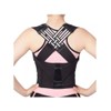 TOORUN Chaleco Corrector De Postura Ortopédico Lumbar Unisex (Small)