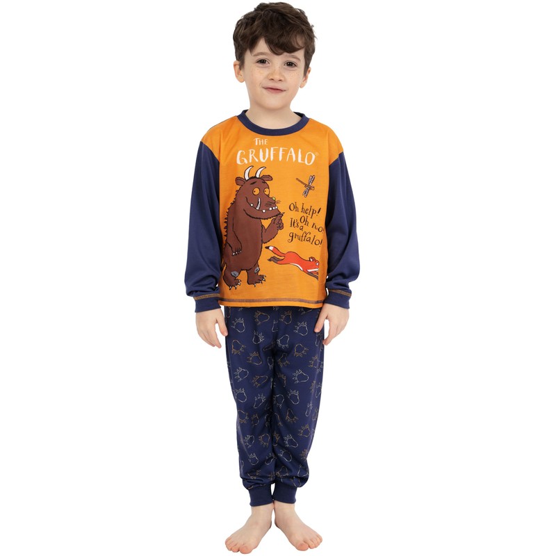 Gruffalo Boys' Pyjamas, Children's Pyjamas, Long Sleeve Pyjamas for Children,