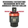 CROM Breaker Bar Ratchet Adapter - 1/2-Inch Ratcheting Adapter Converts
