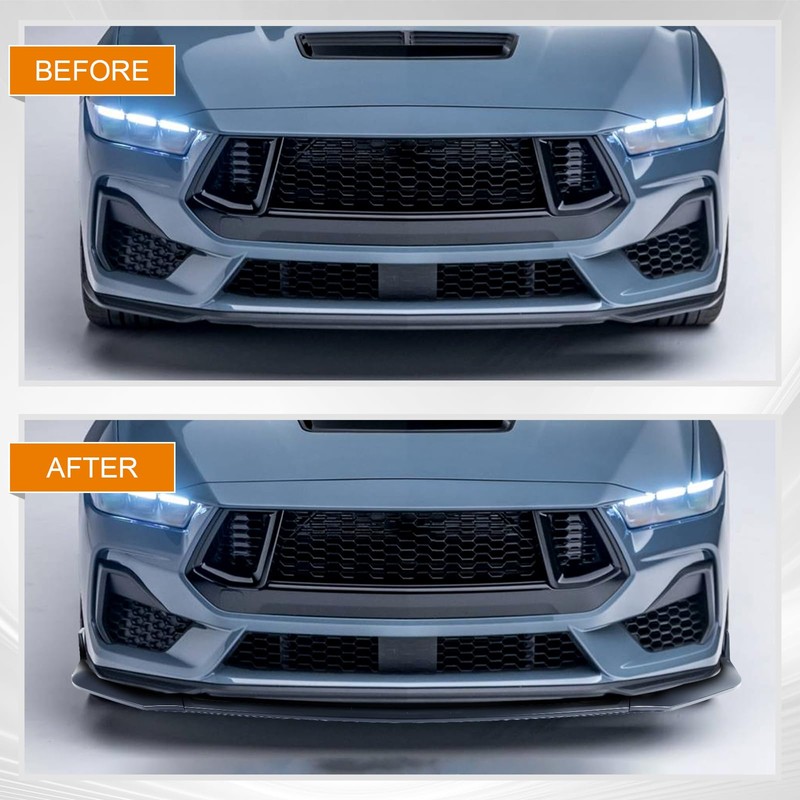 Front Lip for Ford Mustang GT EcoBoost 2024 Front Bumper