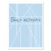 BookFactory Daily Activity Log Pad/Notepad/Productivity Diary/Tasks Planner 50 Page Pad
