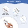 2Pcs Self Cleaning Stainless Steel Cat and Dog Combs Set,