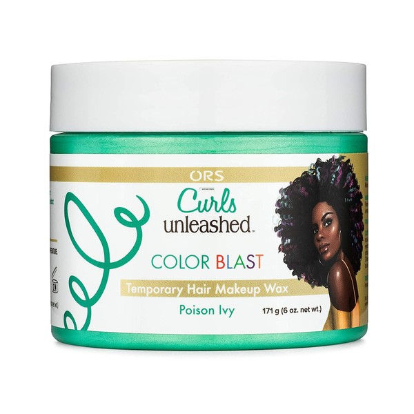 Color Blast Temporary Hair Makeup Wax - Poison Ivy