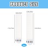 WeddHuis 24 Pairs (48 Strips) Picture Mounting Strips, Picture Mounting