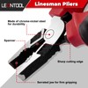 LEONTOOL Strong Pliers, Eccentric Power Pliers, Multi-functional Pliers, 6.3 inches