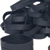 Foshine Tactical Rubber Bands Size #84,Elastic Band Black 50Pcs Heavy