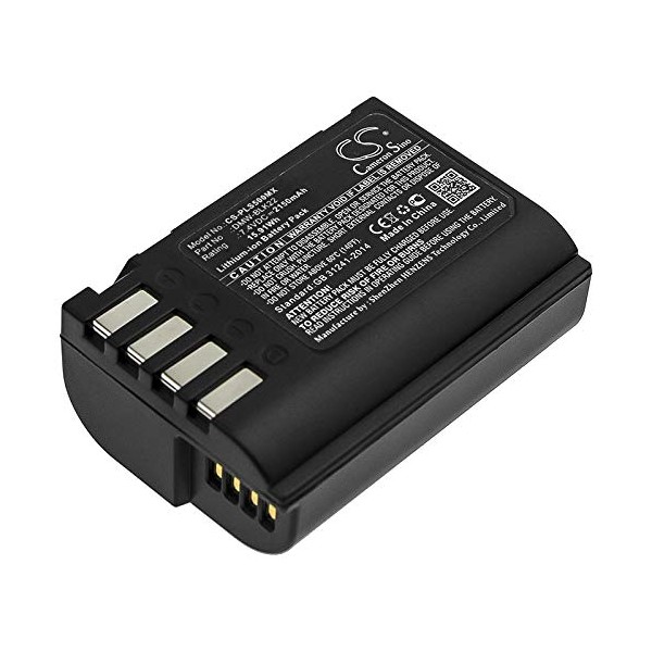 DRAWBELL Replacement Battery for P'anasonic Lumix DC-S5,Lumix DC-S5K,Lumix GH5,Lumix G9,Lumix