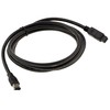 KALEA-INFORMATIQUE Adapterkabel FireWire 400 IEEE1394a 6-polig auf FireWire 800 IEEE1394b