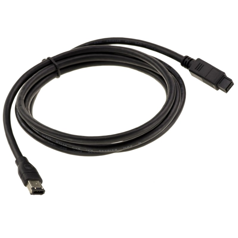KALEA-INFORMATIQUE Adapterkabel FireWire 400 IEEE1394a 6-polig auf FireWire 800 IEEE1394b