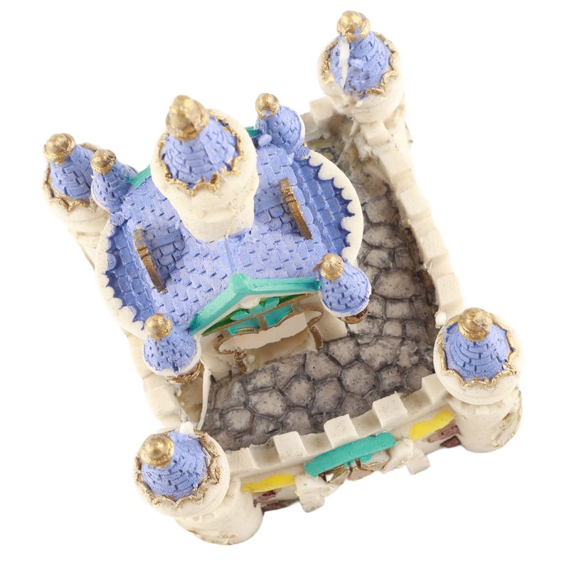 Aquarium Resin Castle Decoration High Simulation Fish Tank Roman Castle