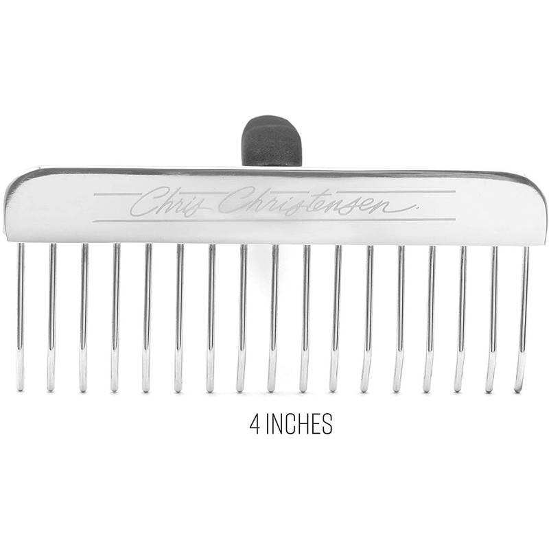 Chris Christensen 31mm Drop N Drag T-Rake for Dogs, Groom
