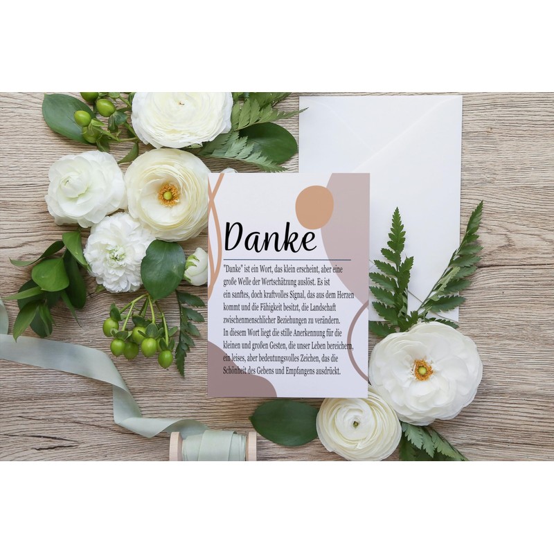 PURESIZE Set of 12 Thank You Cards A6 Postcard Format