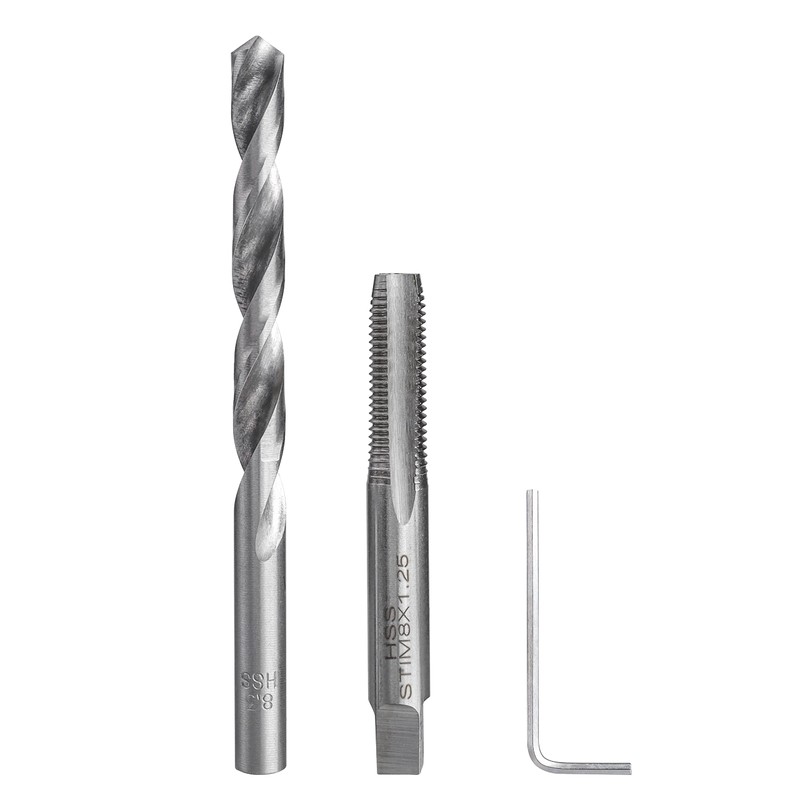 Yakamoz 30Pcs M8 Thread Repair Kit Metric M8 x 1.25