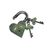 Brass Padlock - Lock with Keys - Working Functional -