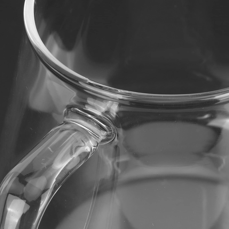 Glass Coffee Pot Server, 13.5oz Glass Coffee Carafe Manual Pour