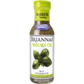 BRIANNAS Avocado Oil Herb Vinaigrette Dressing, 10 Fl Oz