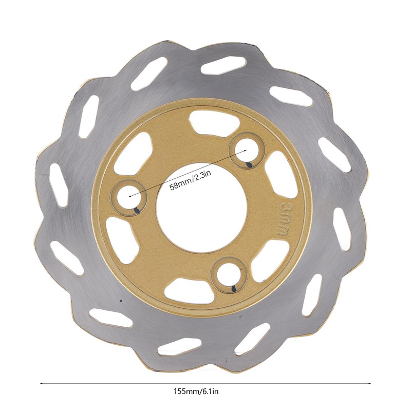 Motorcycle Brake Disc Hydraulic Front Disc Replacement Fit for Monkey