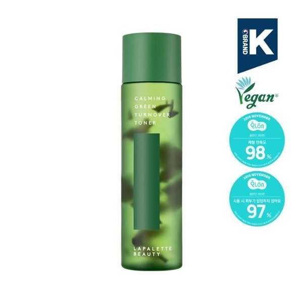La Palette Beauty Calming Green Turnover Toner 200ml / 라빠레뜨