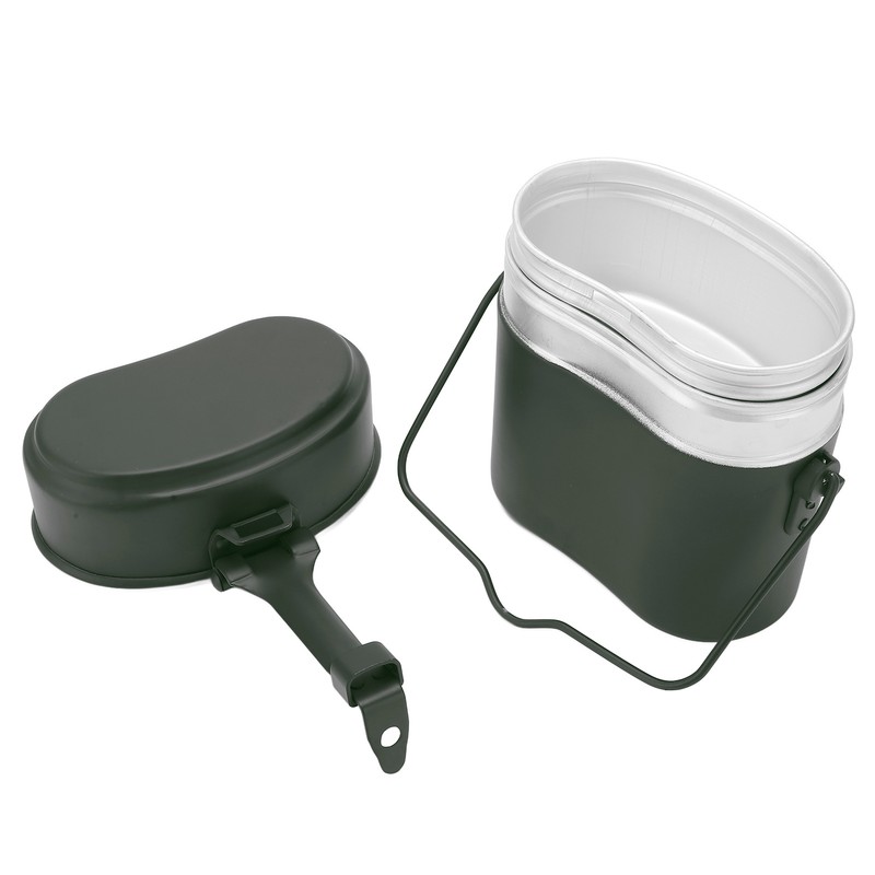 Military Mess Tin Multifunction Nonslip Durable Food Grade Aluminium 180℃