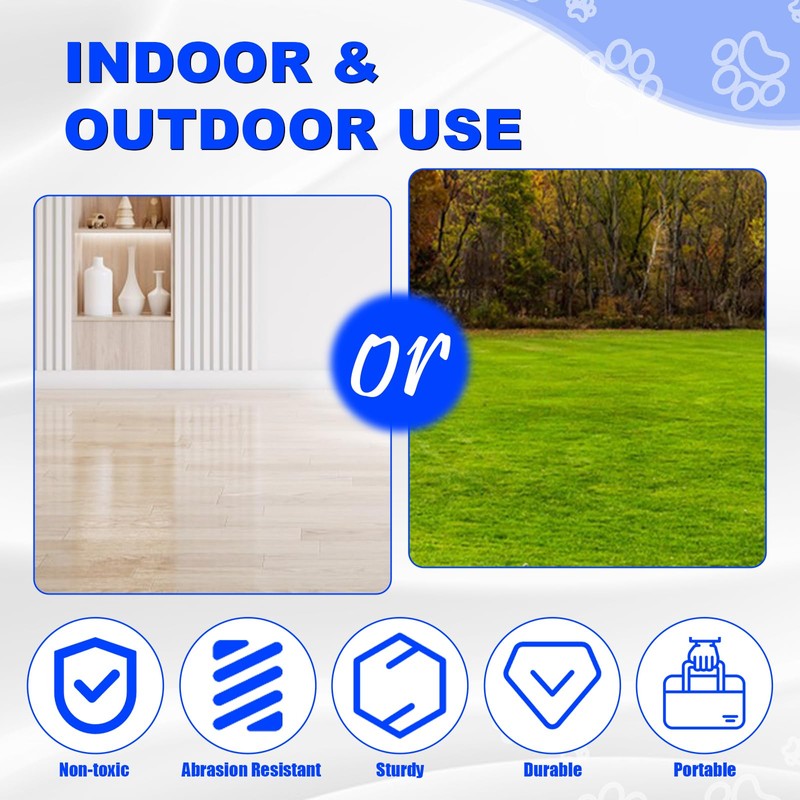 Bebegigi 10 Foot Dog Agility Tunnel with Sandbags, 24 Inch