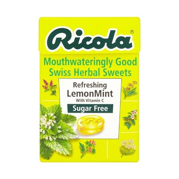 Ricola Box - Lemon Mint 45g (PACK OF 3)