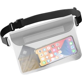 Canotagio Bolsa Impermeable/Cangurera Sumergible a Prueba de Agua Tamaño Extra Grande. Perfecta para Deportes, Senderismo, la Playa y la Alberca. Disponible en 3 Colores.