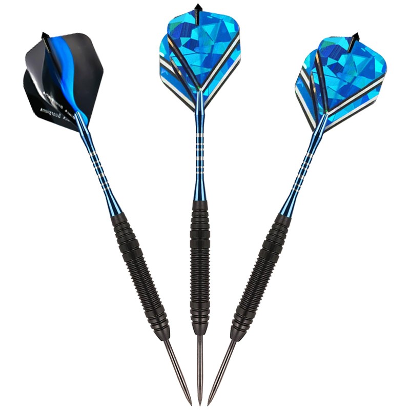 BDSHUNBF 3 Pack 22g Tip Darts Set, Professional Dart with