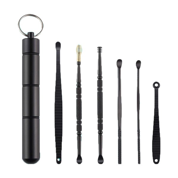 Ear Pick Earwax Removal Kit, Stainless Steel Ear Pick Set