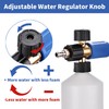 FENG PAI Pressure Washer Foam Cannon with Dual Connector Accessory
